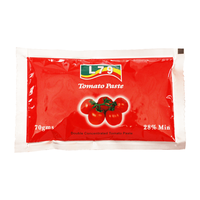 70G Single Serve Packets Pouch Tomato I -paste